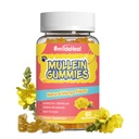 Mullein Gummies 3000MG, Açúcar Free Mullein Gummies com Bromelain & Quercetin, Mullein Leaf Extract Suplementos para pulmões, Vegan, 60 Contagem