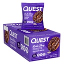 Quest Nutrition Bake Shop, Chocolate Frosted Donuts, 14g de proteína, Menos de 1g de açúcar, Lanche de proteína, Baixo açúcar, 9 contagem