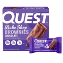 Quest Nutrition Bake Shop, Chocolate Brownies, 10g de proteína, 2g de carboidratos líquidos, 1g de açúcar, 4 contagem