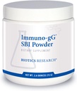 Biotics Research Immuno-gG Pó SBI Fórmula de Pó Fácil de Mix, Ultimate IgG, Gut Saúde Completa e Suporte Imune, Leite Livre, Concentrado de Imunoglobulina - 2.6 Oz