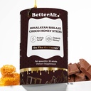 Melhor Alt Chocolate Shilajit Honey Sticks 75% Ácido Fulvico & 85+ Traço Mineral Infundido em Chocolate Raw Honey Himalayan Shilajit Energy Booster 30 Sticks Natural Stamina & Endurance Support