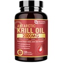 NATURE TARGET Krill Oil 2000 mg com Omega-3 EPA & DHA com Suplemento Astaxantina, Choline - Suporta Coração, Cérebro, Junte-se, Saúde dos olhos, Não-GMO, Glúten Livre, 120 Softgels (60 Servings)