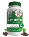Saúde Thru Nutrition Astaxantina Força tripla 12mg Suplemento 120 Softgels □ AstaZine de Algae Organicamente Crescido em água Pristina Himalaia □ Suporte de pele e visão