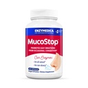 Enzymedica, MucoStop, Suplemento Enzimático Natural, Alivia Congestão sazonal ou ocasional, Suporta respiração fácil, 48 Contagem