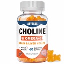 Pastilhas de maçã ABYSUS para crianças e adultos, Suplementos gratuitos de colarinho com Algal Omega-3 DHA EPA & Active B6 B12, Cérebro e suporte ao fígado, Vegan, 60 Contagem
