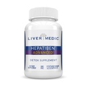 Hepatiben Detox Fígado Limpar Todos os Suplementos Naturais com Cardo de Leite, Silybin, NAC, Colina, HSH, Açafrão, Berberina, Glutationa Alpha Ácido Lipóico Vegan NonGMO 120 Cápsulas 1500mg