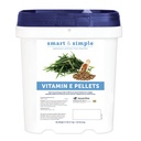 Smart & Simple Vitamina E Pellets (Pellets) Suplemento de Cavalos (Pellets) Vitamina E para Cavalos (Suporte Imune)
