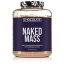 Gainer massa de chocolate naked - todo o peso natural Gainer proteína pó - 8lb Bulk, OGM livre de glúten e soja livre. Sem ingredientes artificiais - 1,360 calorias