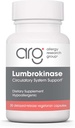 Grupo de Investigação de Alergia Suplemento Lumbrokinase - Apoio ao Sistema Circulatório, Suporta a circulação de sangue já na faixa normal - 30 cápsulas vegetarianas de libertação tardia
