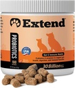 Extend® Probióticos para Cães - Saúde Digestiva, Imune, Alergia e Suporte da Pele - Reduzir a Distress gástrica, Bloating, Obstipação, Diarréia - Natural, Clinicamente Proven, Made in USA