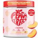Pêssego perfeito Creatina Mono-hidratado Pó, Glute Builder Creatina para Mulheres com Colágeno, BCAAs, 5g Vegan Creatina Micronizada por Servindo, para Energia, Apoio Músculo, 30 SVG, Flavor de pêssego