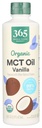 365 por mercado inteiro de alimentos, óleo orgânico de baunilha MCT, 16 Fl Oz