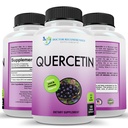 DOCTOR RECOMENDADO COMPLEMENTOS Quercetin 1000mg por serviço - 120 Cápsulas Veggie, Suplemento Vitamina, Fornecimento de 60 dias, (Vegan e não-GMO)