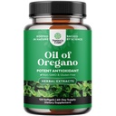 Óleo de Orégano Selvagem Softgels - Óleo de Orégano Super Concentrado com Carvacrol 70% para Digestion & Imune Support - Suplementos de ervas para limpeza intestinal, desintoxicação corporal e reparo - 120 Ct