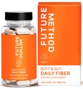 MÉTODO FUTURO Suplemento de fibra, Acácia e Psyllium Husk Pills para Digestion (60ct)