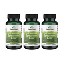 Swanson Spearmint Leaf (Mentha Spicata)-Full Spectrum Herbal Supplement Supplement Suportando Problemas Digestivos de Saúde e Estômago Leve - (60 Cápsulas, 400mg cada) 3 Pack