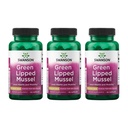 Swanson Verde Mexilhão Lipped (Congelar-se) - Nova Zelândia Conjunto Saúde & Mobilidade Suplemento - Fórmula Natural Pode Apoiar Saúde do Coração & Função Digestiva - (60 Cápsulas, 500mg Cada) (3 Pacote)