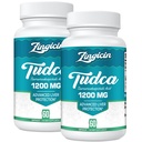 TUDCA Suplemento 1200mg - 120 Cápsulas Veggie,Powerful TUDCA Bile Salts Suplementos para Fígado,Digestão