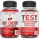 Atlantis Nutrition Tart Cherry 60 Gummies + Testosterona Booster 60 Gummies