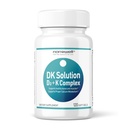 Solução NANOWELL DK Vitamina D3 2000 UI (50 mcg) + Complexo K - Suplemento dietético para suporte de saúde óssea, muscular e imune - 120 Softgels, suprimento de 120 dias