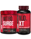Fábrica Jacked Nitrosulge Destruiu pré-treino termogênico em Black Cherry & N.O. XT Nitric Oxide Booster para homens e mulheres
