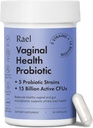 Rael Probióticos para Mulheres - Suplemento de equilíbrio de pH com Prebióticos, Saúde Imune Vaginal, Suporte de Fermento & Flora, Odor Controle, Vegan (30 Servões)