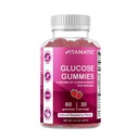 Glicose Vitamática Gummies mastigáveis - 60 Count - Natural Raspberry Flavor - 4G de carboidrato por serviço (1 garrafa)
