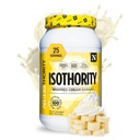 Isothority Whey Protein Isolate, Whipped Cream Banana, 2 lb - Ultra Absorvível Ranched Chain Amino Acids (BCAA) Pó com 25g de proteína por serviço, Baixo Carb - Construir músculo e acelerar Recuperação