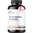 Desenhos para o desempenho de saúde Peptídeos - Suporta Saúde Músculo, Envelhecimento saudável e Composição Corporal - Suplementos de recuperação muscular de Peptídeos com base em plantas (120 Cápsulas)