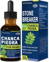 Chanca Piedra Stone Breaker Extract Drops for Kidney Stones Dissolver, Kidney Cleanse Detox & Repair Supplement w/Horsetail Dandelion. Chanca Piedra para Los Riñones. 2 onças