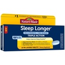 Nature Made Sleep Longer, Melatonina 10mg Time Release Tri-Layer Tablets, Ajuda a melhorar a qualidade do sono, cair dormir mais rápido, ficar dormindo mais longo, L-Theanina e GABA para ajudar a acalmar sua mente, 35 Tablets