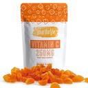 Smart for Life Vitamina C Gummies - Vitamina C Vegan Gummies com base em plantas Natural sabor laranja - gomas de apoio imune para adultos e crianças - Não-GMO - Suplemento dietético - 60 Contagem
