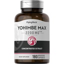 Piping Rock Yohimbe Suplementos para Homens 180 Cápsulas Max Extrato Concentrado com Pausinystalia Yohimbe .