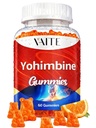 VAITE Yohimbine HCl Gummy 15mg - Livre de Açúcar, Não-GMO Energia & Endurance Suporte para homens e mulheres, Antioxidantes, Yohimbe Bark Extract, melhorar o desempenho - Suporta a produção de energia - 60 chicletes