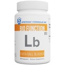Fórmulas sistêmicas Lb – Fígado / Gall Bladder 60 Cápsulas Bio Function #61. Fígado + Gall Bladder Support, Portal Duct Function Supplement. Contém pó de raiz de beterraba vermelha.