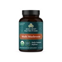Nutrição antiga Suplemento Cogumelo, Multi Cogumelo Orgânico Comprimido de suporte imunológico, Suporta resposta ao estresse, sem glúten, Paleo e Keto Friendly, 60 Contagem