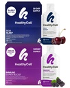 Healthycell REM Sleep Aid Supplement + Imune Super Boost Supplement Bundle