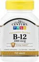 21o século B 12 1000 mcg Comprimidos de libertação prolongada, 110 contagem