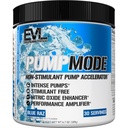 EVL PumpMode Nitric Oxide Supplement - Nitric Oxide Booster Pump Pre Workout Powder com glicerol e betaína para recuperação muscular Crescimento e resistência - Stim bebida pré-treino (Raz azul)