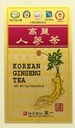 Chá de Ginseng coreano em madeira Caso 0,10 oz(3g) x 100 pacotes
