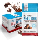 Dr. Boz - Keto BHB Pó - Chocolate holandês, 20 saquetas - Aumentar a energia e reduzir desejos - Suplemento dietético de força máxima - EUA Made - 11,7 onças (332g)