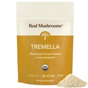 Cogumelos reais Tremella Mushroom Powder – Extrato orgânico Tremella do corpo frutífero – para rotina diária de bem-estar – Vegan, Não-GMO, Sem enchimentos – 60 Suplementos de mistura de cogumelos