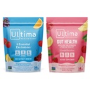 Ultima Replenisher Electrolyte Powder Drink Mix Bundle – Açúcar grátis – Variedade, Gut Health – 20 Stickpacks, 14 Stickpacks – 6 Eletrolitos e Minerais – Keto Friendly, Vegan, Não-GMO