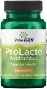 Swanson Prolacto Acidophilus 4 Bilhões Cfu 60 Veg Cápsulas
