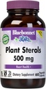 Bluebonnet Nutrition Plant Sterols 500mg Suplemento de saúde do coração para homens e mulheres* - Não-GMO Beta-Sitosterol do óleo de girassol - Vegan, Gluten-Free - 60 Cápsulas vegetais
