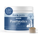 Fera Pets Postbióticos Plus Prebióticos para cães e gatos - com Elm Slippery - Promove Saúde Digestiva Optimal & Resposta Inflamatória - Melhora Imunidade - 120 Scoops