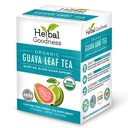 Chá de folha de goiaba 24 sacos de chá - 100% orgânico Natural Goiaba deixa chá - Hojas De Guayaba Orgânica para apoio imunológico, digestão e relaxação