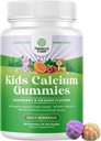 Naturezas Craft Gostoso Kids Pastilhas de cálcio - Vitamina D & Pastilhas de cálcio para crianças - Vitamina com & D para o desenvolvimento do osso muscular Gelatin-Free Kosher Childrens 30ct (1 embalagem)