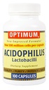 Cápsulas Optimum Acidophilus Lactobacilli, 100 Count (Pack of 2)