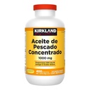 Kirkland assinatura óleo de peixe 1000mg, 400 contagem